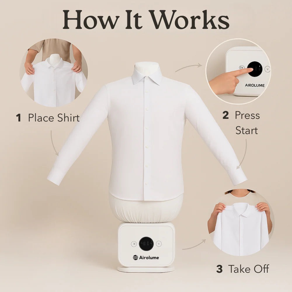 Automatic Hot Air Dryer & Iron